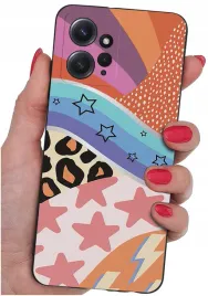 etui-do-xiaomi-redmi-note-12-4g-or-wzory-or-silikonowe-matt-case-szklo-9h