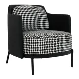 fotel-venice-black-czarny-pu-pepitka