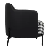 fotel-venice-black-czarny-pu-pepitka-stan-nowy