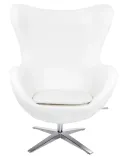 fotel-egg-szeroki-pu-bialy-stan-nowy