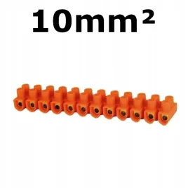 listwa-zaciskowa-zlaczka-12-modulow-pomaranczowa-10mm2