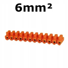 listwa-zaciskowa-zlaczka-12-modulow-pomaranczowa-6mm2