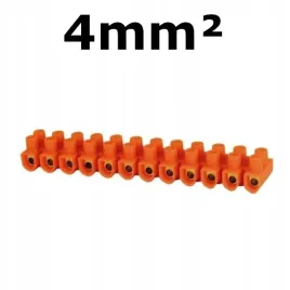 listwa-zaciskowa-zlaczka-12-modulow-pomaranczowa-4mm2
