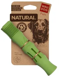 waudog-zabawka-fun-natural-biodegradowalna-patyk-18cm-zielona
