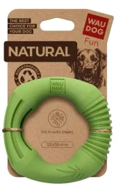 waudog-zabawka-fun-natural-biodegradowalna-pierscien-12cm-zielona