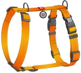 waudog-szelki-mono-z-qr-pomaranczowe-l-25mm-60-85cm
