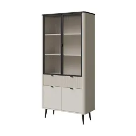 witryna-marly-2-szerokosc-90-cm-kaszmir-szary-kamien-czterodrzwiowa-szufl