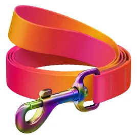 waudog-smycz-gradient-pomaranczowa-s-15mm-122cm