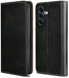 etui-do-samsung-a36-5g-skorzane-czarne-zamykane-magnetyczne-szklo