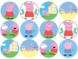 oplatki-na-muffiny-babeczki-swinka-peppa