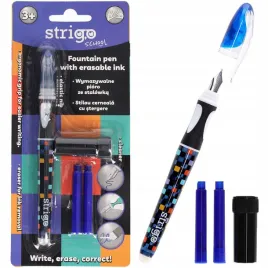pioro-wieczne-wymazywalne-ze-stalowka-strigo-szachownica-czarno-niebieskie