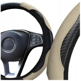 stylowy-pokrowiec-na-kierownice-uniwersalny-36-38-cm-bezowy-nakladka