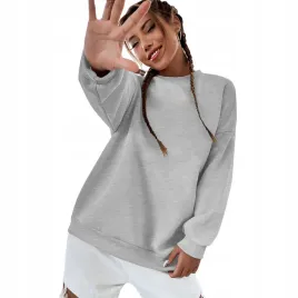 bluza-damska-oversize-bawelniana-sukienka-luzna-melanz-bez-kaptura-xs