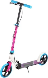 hulajnoga-miejska-skladana-kola-200mm-abec-7-nils-extreme-hm0107-bialo-rozo
