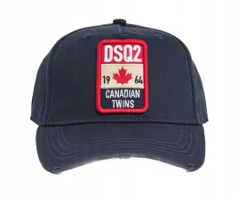 czapka-z-daszkiem-dsquared2-granatowa-z-logo