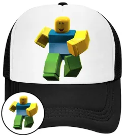 czapka-z-daszkiem-roblox-czarna-z-nadrukiem-na-lato-siatka-bejsbolowka