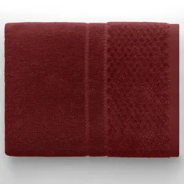 ameliahome-recznik-bawelniany-rubrum-50x90-bordowy