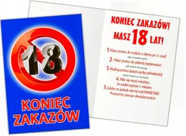 18-urodziny-koniec-zakazow-kartka-zyczenia-18-lat-pamiatka-osiemnastolatka