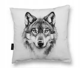 poduszka-z-wilkiem-wilk-40x40-spania-miekka-prezent-duza-dwustronna-bw