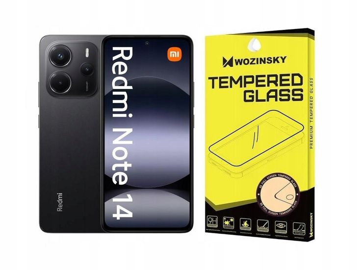 Smartfon Xiaomi Redmi Note 14 4G 8/256GB Dual SIM AMOLED NFC Black