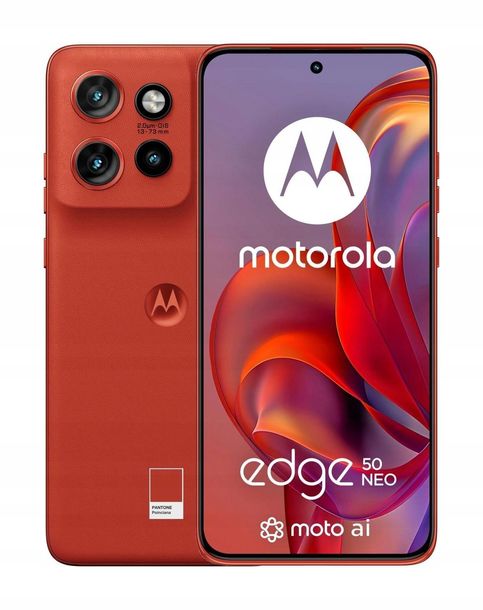 Smartfon Motorola MOTO Edge 50 NEO 8/256GB POLED NFC 5G Czerwona