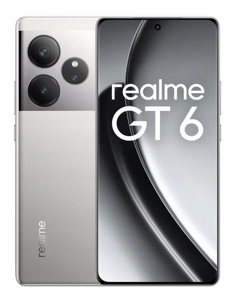 Smartfon realme GT 6 16/512GB RMX3851 5G AMOLED NFC Dual SIM Srebrny
