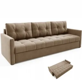 elegancka-sofa-olivia-230-cm-z-funkcja-spania-pikowana-jasno-brazowa-bonell