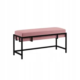 lawka-w-stylu-glamour-lamo-80-rozowa-tkanina-velvet-i-czarny-stelaz