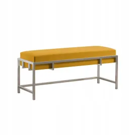 nowoczesna-lawka-lamo-100-miodowa-na-srebrnym-stelazu