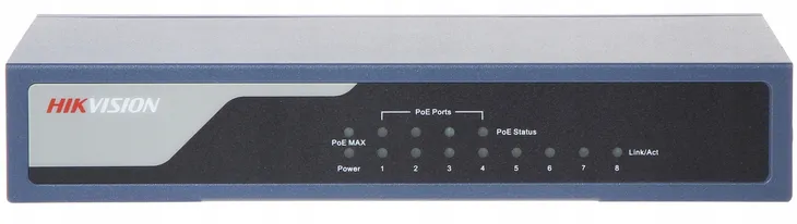 switch-hikvision-ds-3e0310p-e-m-10-portow-niebieski-waga-z-opakowaniem-3-kg-liczba-portow-10
