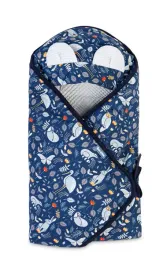 otulacz-do-fotelika-wafel-kraina-zwierzat-szary