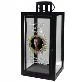 znicz-ze-zdjeciem-na-grob-lampion-nowoczesny-dla-babci-personalizowany