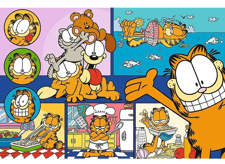 puzzle-100-leniwy-garfield-trefl-kolekcja-11