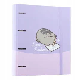 segregator-a4-pusheen-moments-4-ringi-z-gumka