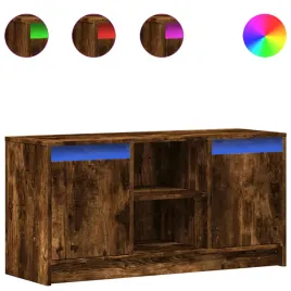 szafka-pod-tv-z-led-przydymiony-dab-100x34x50-cm