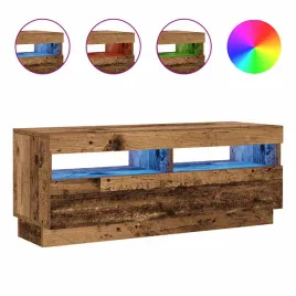 szafka-pod-tv-z-oswietleniem-led-stare-drewno-100x35x40-cm