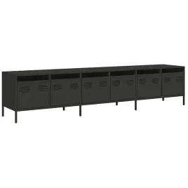 szafka-rtv-czarna-202x39x435-cm-stal-walcowana-na-zimno