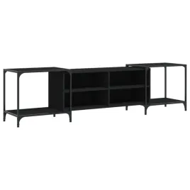 szafka-pod-tv-czarna-203x37x50-cm-material-drewnopochodny