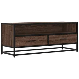 szafka-pod-telewizor-brazowy-dab-100x345x40-cm