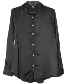 czarna-satynowa-koszula-guziki-elegancka-kolnierzyk-s-36