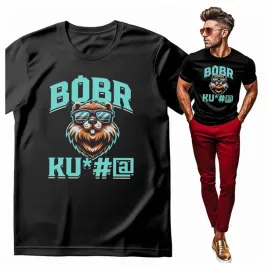 koszulka-meska-z-nadrukiem-bobr-kupercent-ale-bydle