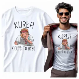 na-prezent-koszulka-meska-kurla-kiedys-to-bylo-nosacze