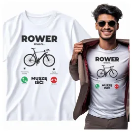 na-prezent-koszulka-meska-rower-dzowni-musze-isc