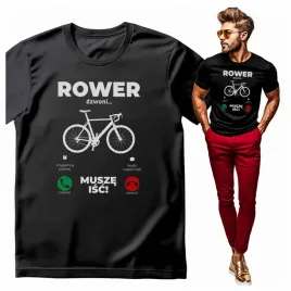 koszulka-meska-z-nadrukiem-rower-dzowni-musze-isc