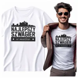 na-prezent-koszulka-meska-najlepszy-szwagier-w-miescie