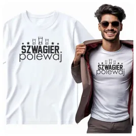 na-prezent-koszulka-meska-szwagier-polewaj