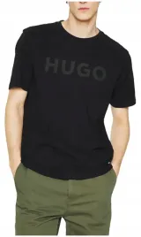 t-shirt-meski-hugo-czarny-z-logo-m
