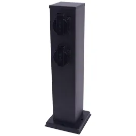 slupek-ogrodowy-electric-40cm-2-gniazda-230v-16a-ip44