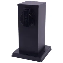 slupek-ogrodowy-electric-20cm-2-gniazda-230v-16a-ip44