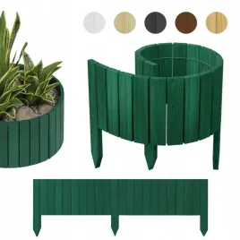 be4nature-palisada-ogrodowa-plotek-obrzeze-drewniane-100-x-40-cm-zielony-